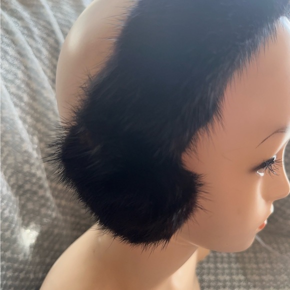 BONWIT TELLER REAL FUR EARMUFFS - Picture 6 of 14